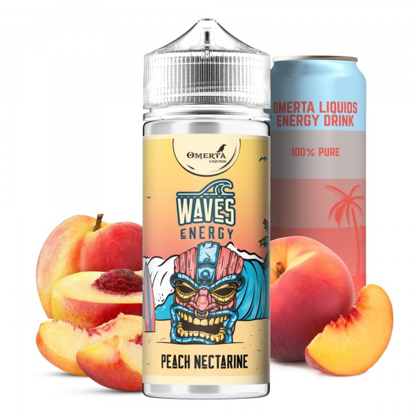 Omerta Waves Peach Nectarine 120ml